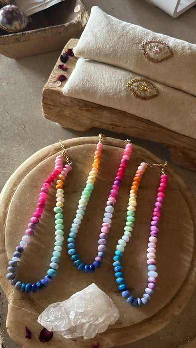 Rainbow Opal Necklace